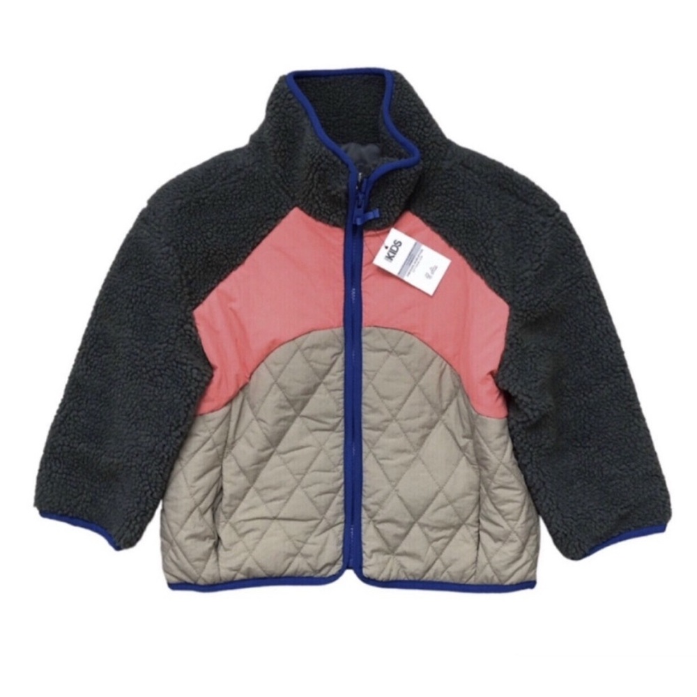 NWT Cotton On Quilted Fleece Jacket